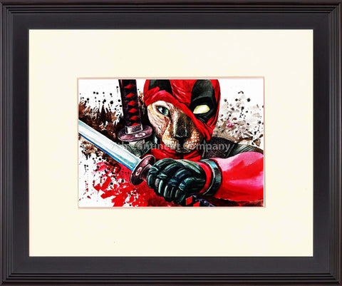 Deadpool Cat Art at 7th-continent-company.com - 7 CONTINENT COMPANY Sp. z o.o.