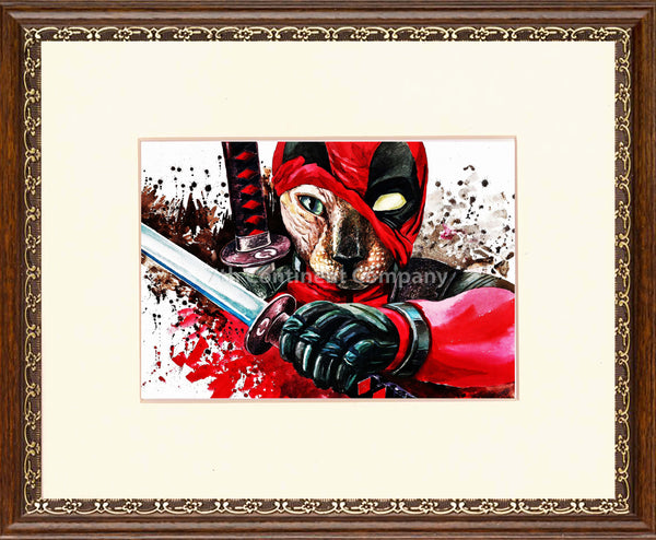 Deadpool Cat Art at 7th-continent-company.com - 7 CONTINENT COMPANY Sp. z o.o.