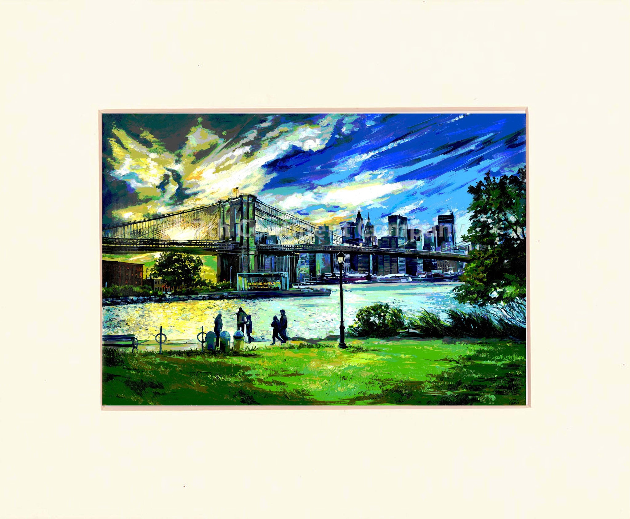 Brooklyn Bridge. Sunset at 7th-continent-company.com - 7 CONTINENT COMPANY Sp. z o.o.