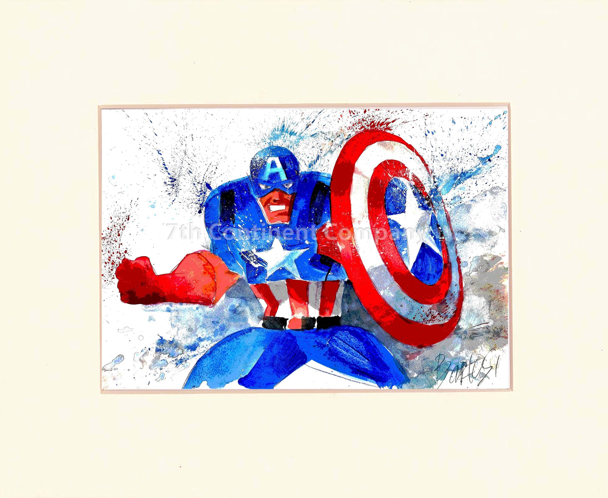 Captain America. Superhero at 7th-continent-company.com - 7 CONTINENT COMPANY Sp. z o.o.