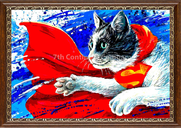 Superman Cat at 7th-continent-company.com - 7 CONTINENT COMPANY Sp. z o.o.