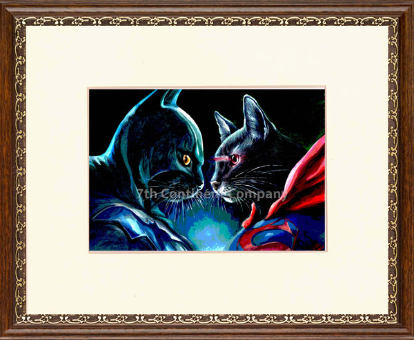 Batman Cat VS Superman Cat at 7th-continent-company.com - 7 CONTINENT COMPANY Sp. z o.o.