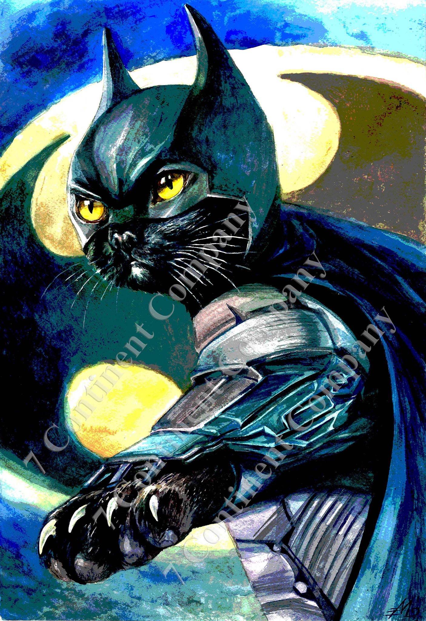 batman and black cat