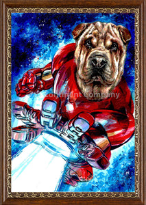 Iron Man Dog Art at 7th-continent-company.com - 7 CONTINENT COMPANY Sp. z o.o.