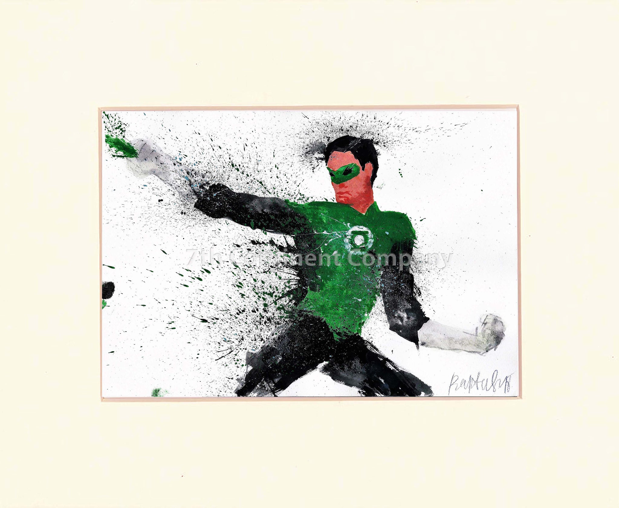 Green Lantern Art at 7th-continent-company.com - 7 CONTINENT COMPANY Sp. z o.o.