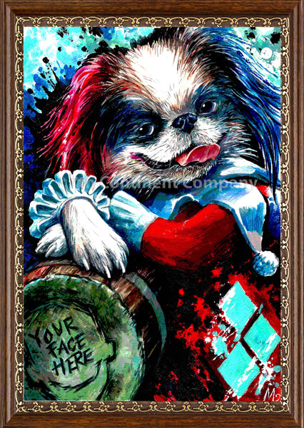 Harley Quinn Dog Art at 7th-continent-company.com - 7 CONTINENT COMPANY Sp. z o.o.