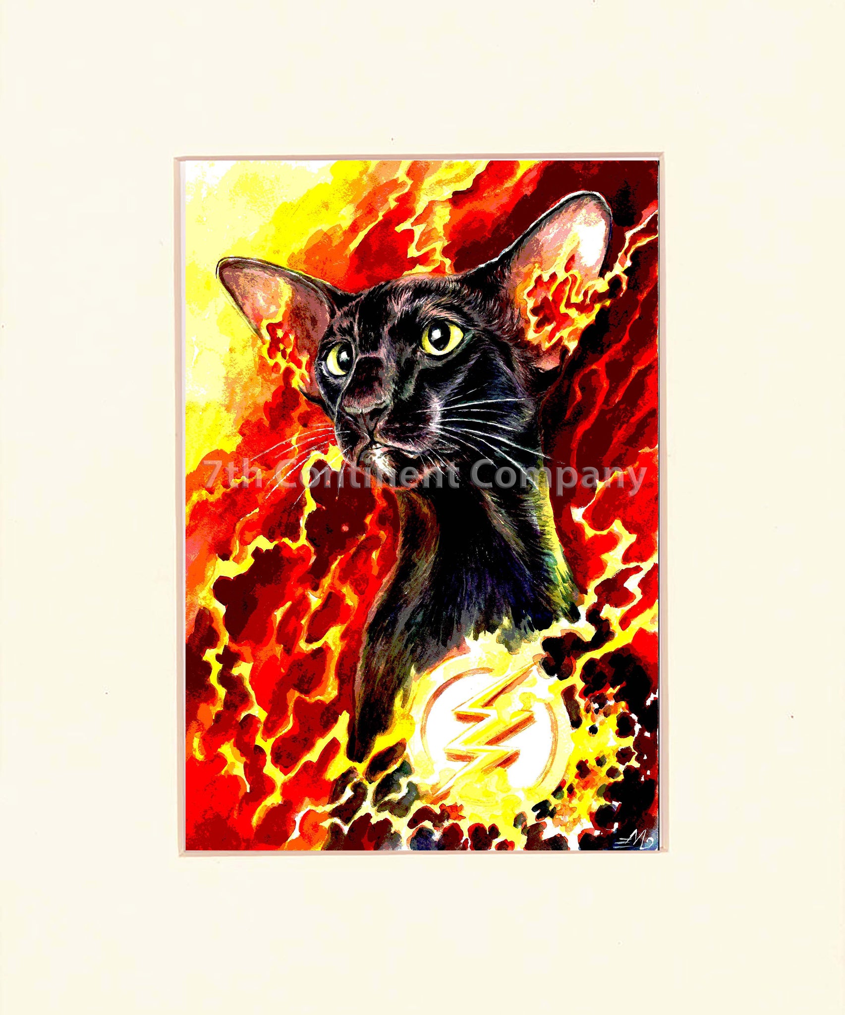 The Flash Cat Art at 7th-continent-company.com - 7 CONTINENT COMPANY Sp. z o.o.