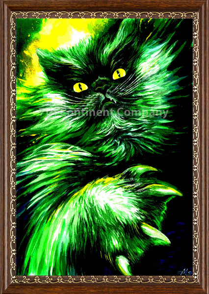 Hulk Cat Art at 7th-continent-company.com - 7 CONTINENT COMPANY Sp. z o.o.