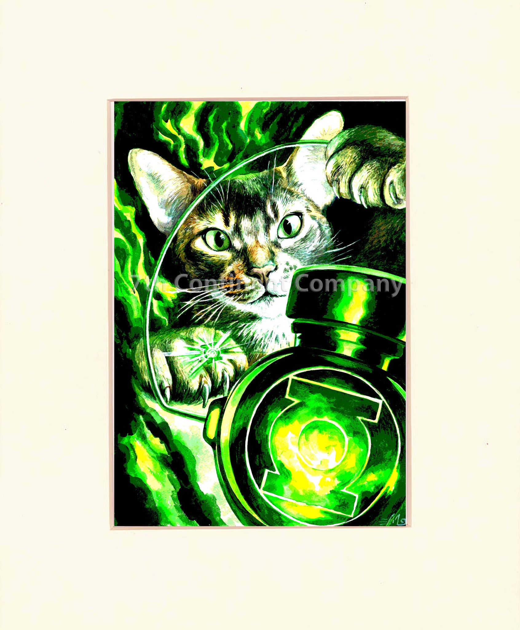 Green Lantern Cat at 7th-continent-company.com - 7 CONTINENT COMPANY Sp. z o.o.