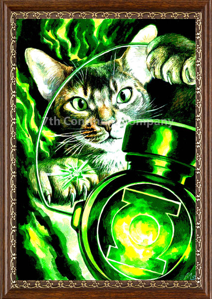 Green Lantern Cat at 7th-continent-company.com - 7 CONTINENT COMPANY Sp. z o.o.