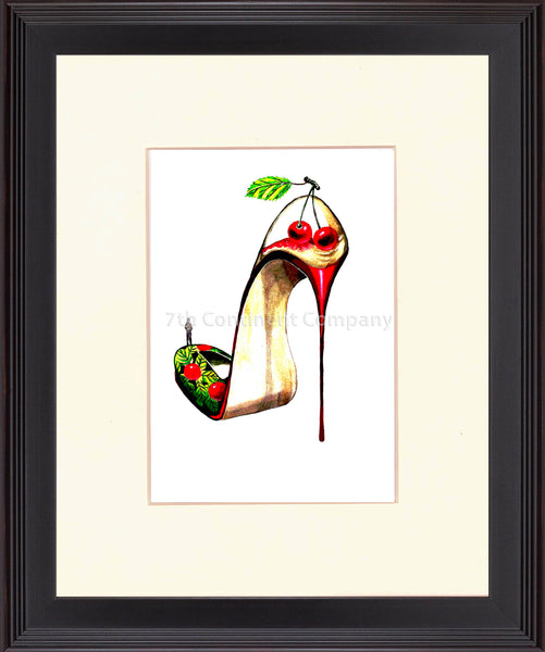 Cocktail Shoe. Cherry at 7th-continent-company.com - 7 CONTINENT COMPANY Sp. z o.o.