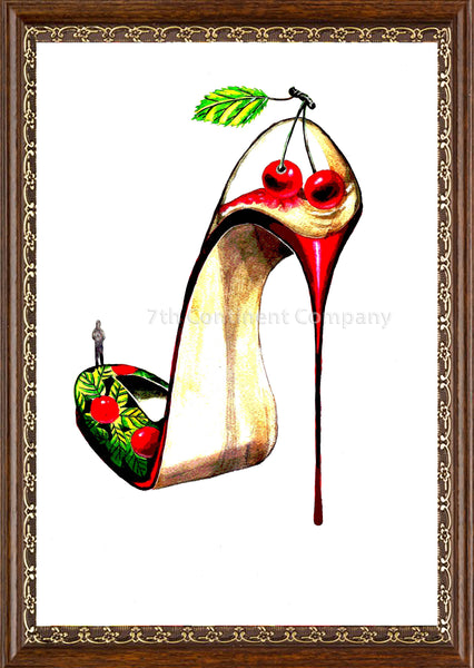 Cocktail Shoe. Cherry at 7th-continent-company.com - 7 CONTINENT COMPANY Sp. z o.o.