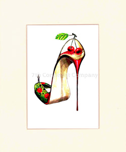 Cocktail Shoe. Cherry at 7th-continent-company.com - 7 CONTINENT COMPANY Sp. z o.o.
