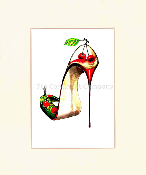 Cocktail Shoe. Cherry at 7th-continent-company.com - 7 CONTINENT COMPANY Sp. z o.o.