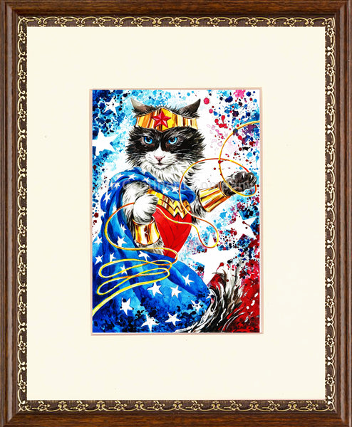 Wonder Woman Cat at 7th-continent-company.com - 7 CONTINENT COMPANY Sp. z o.o.