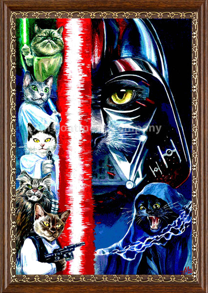 Star Wars Cats Art at 7th-continent-company.com - 7 CONTINENT COMPANY Sp. z o.o.