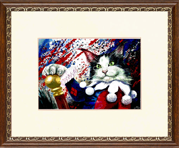 Harley Quinn Cat Art at 7th-continent-company.com - 7 CONTINENT COMPANY Sp. z o.o.