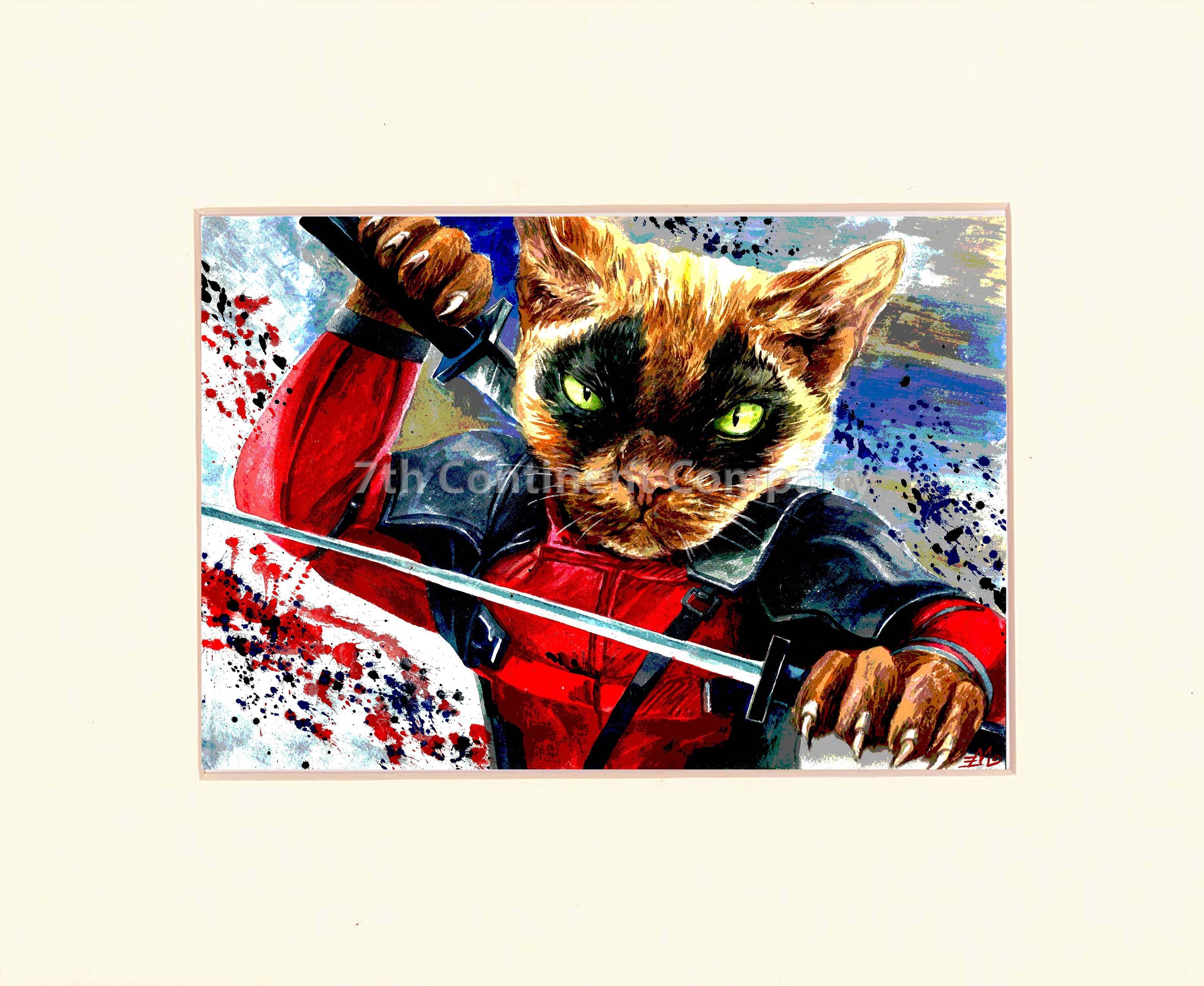 Deadpool Cat at 7th-continent-company.com - 7 CONTINENT COMPANY Sp. z o.o.