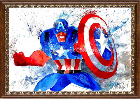 Captain America. Superhero at 7th-continent-company.com - 7 CONTINENT COMPANY Sp. z o.o.
