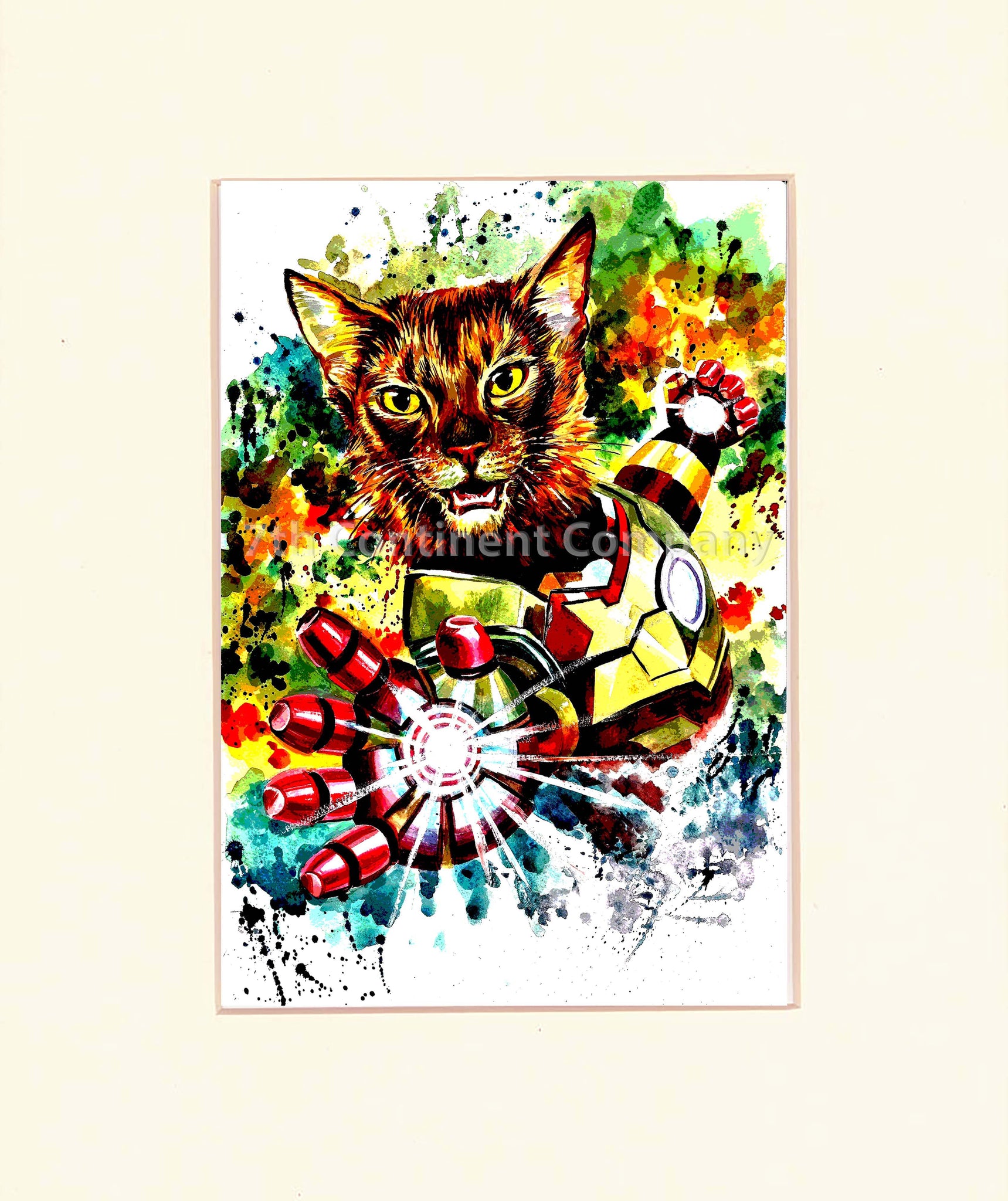 Iron Man Cat Art at 7th-continent-company.com - 7 CONTINENT COMPANY Sp. z o.o.