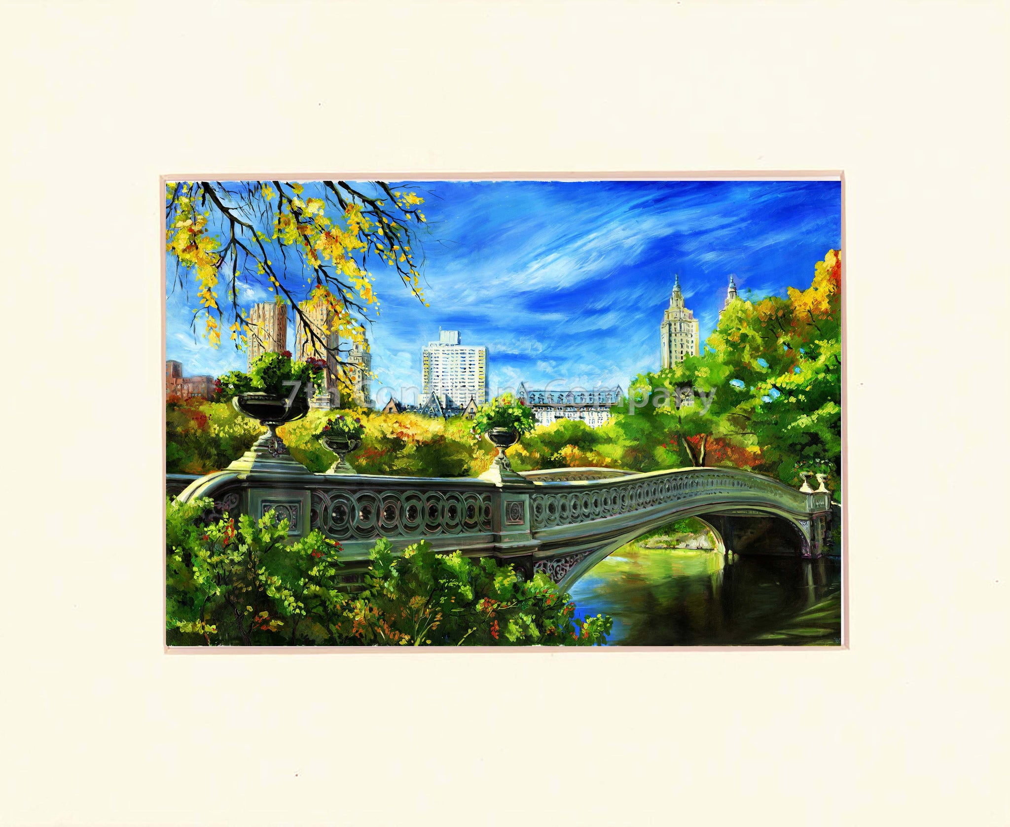 Central Park. Bow Bridge at 7th-continent-company.com - 7 CONTINENT COMPANY Sp. z o.o.