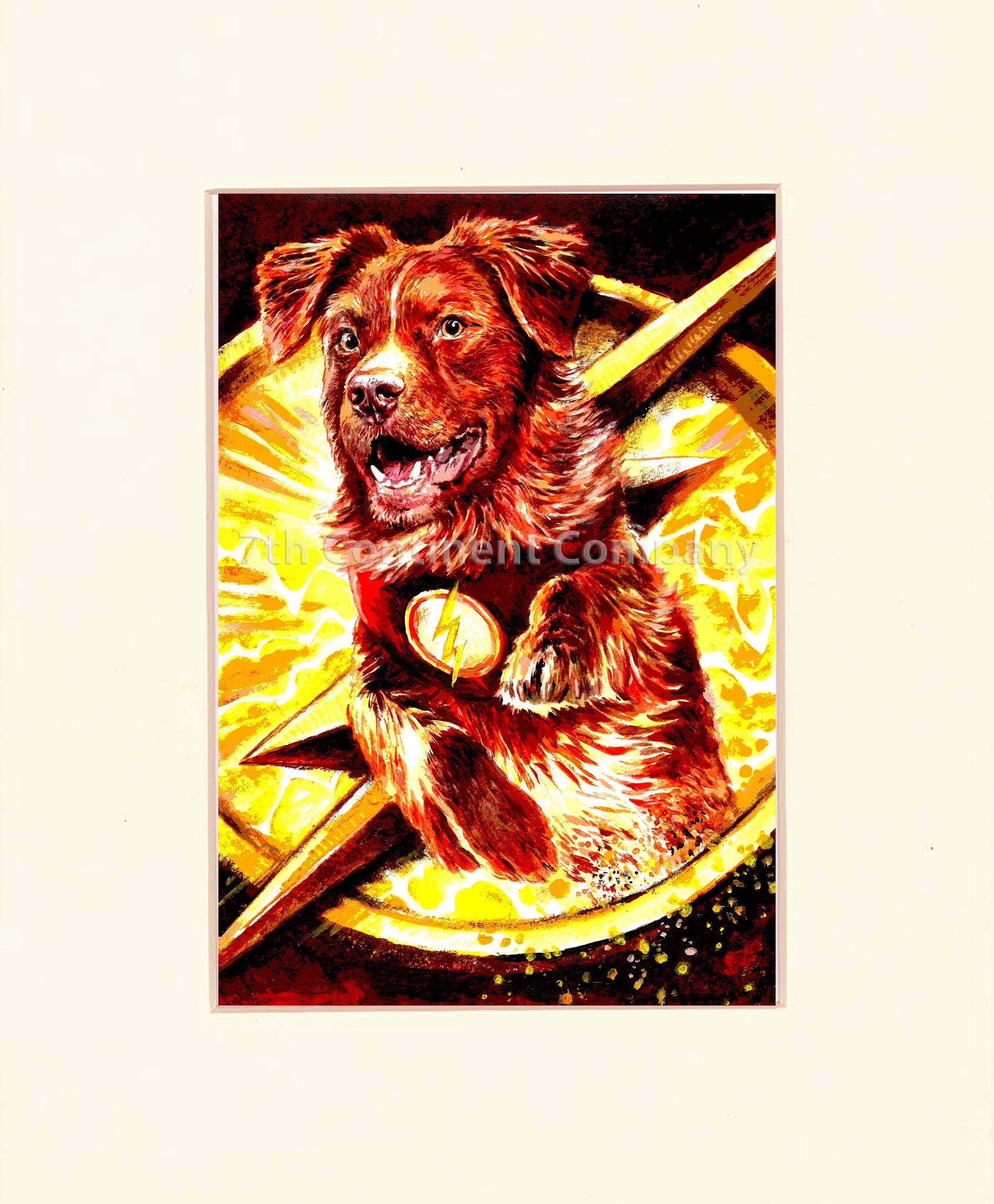 The Flash Dog Art at 7th-continent-company.com - 7 CONTINENT COMPANY Sp. z o.o.