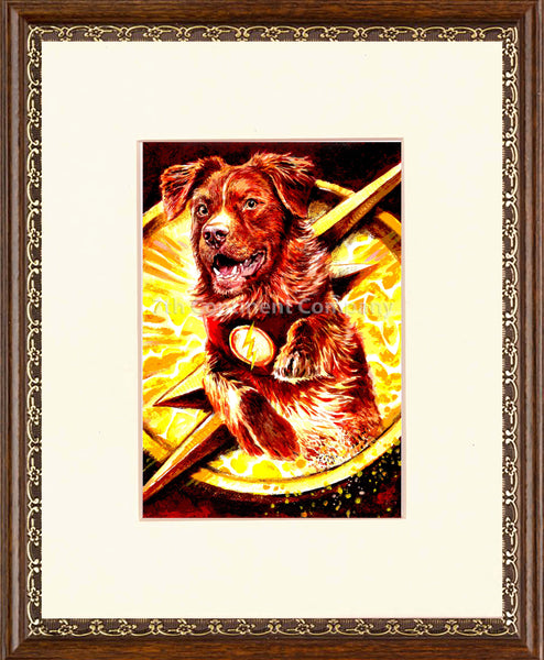 The Flash Dog Art at 7th-continent-company.com - 7 CONTINENT COMPANY Sp. z o.o.