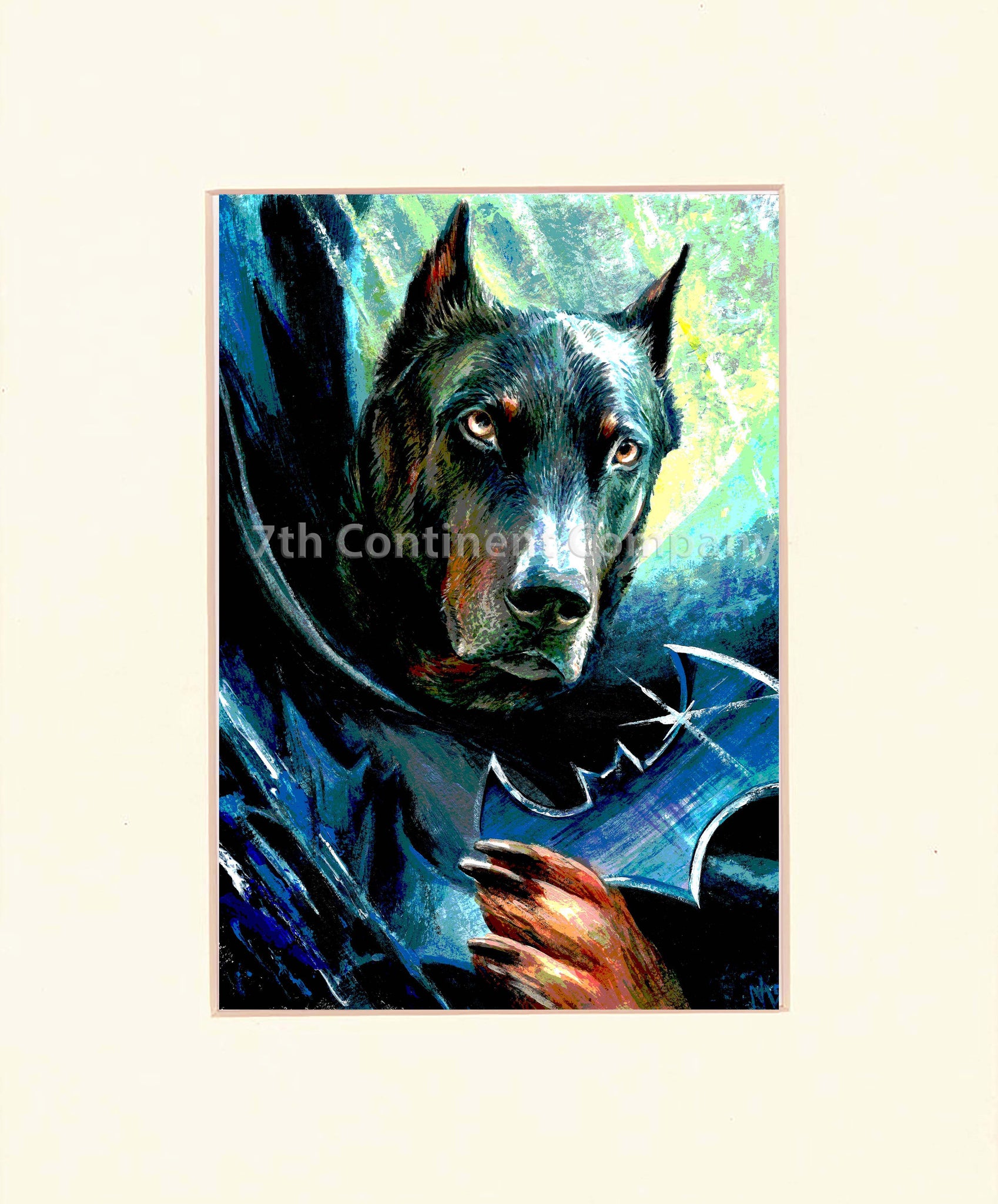 Batman. Dog Art at 7th-continent-company.com - 7 CONTINENT COMPANY Sp. z o.o.