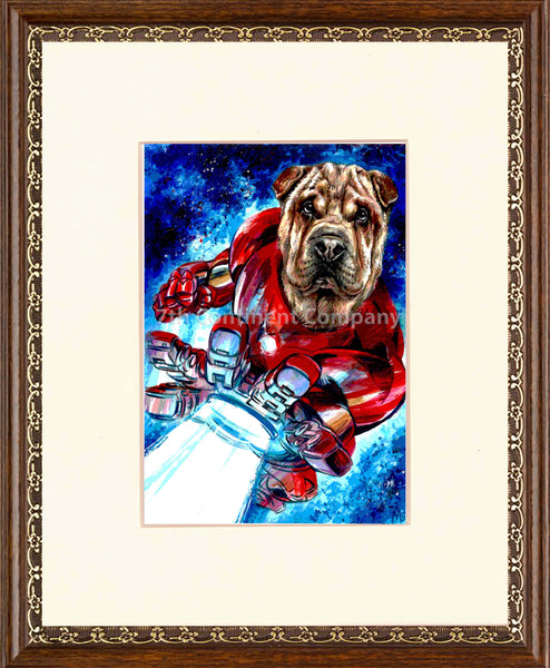Iron Man Dog Art at 7th-continent-company.com - 7 CONTINENT COMPANY Sp. z o.o.