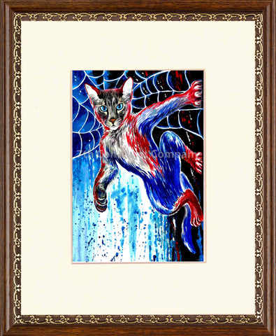 Spiderman Cat Art at 7th-continent-company.com - 7 CONTINENT COMPANY Sp. z o.o.