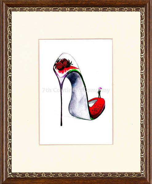 Cocktail Shoe. Raspberry at 7th-continent-company.com - 7 CONTINENT COMPANY Sp. z o.o.