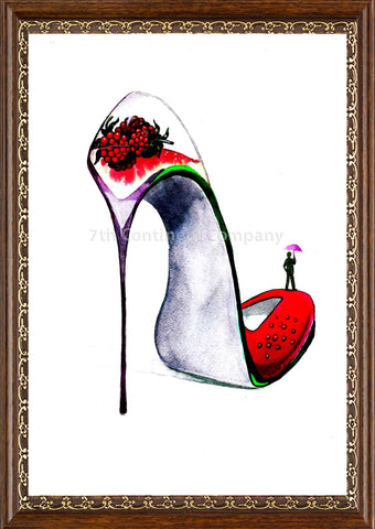 Cocktail Shoe. Raspberry at 7th-continent-company.com - 7 CONTINENT COMPANY Sp. z o.o.
