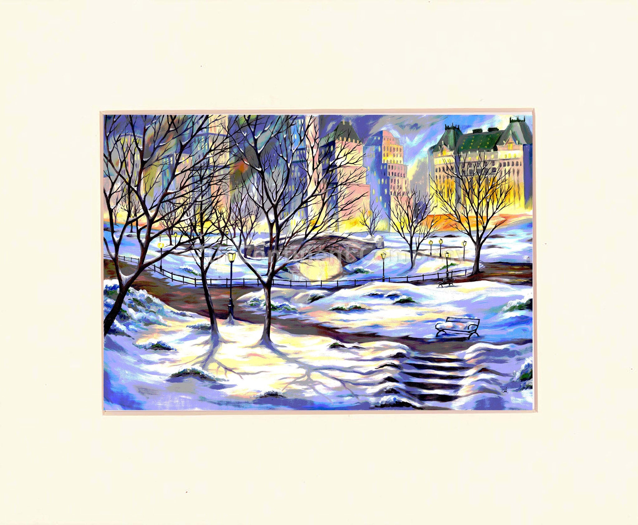 Central Park in Winter at 7th-continent-company.com - 7 CONTINENT COMPANY Sp. z o.o.