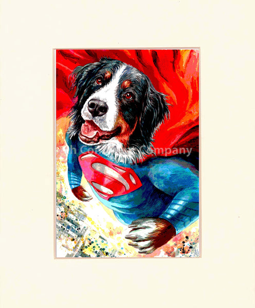 Superman Dog Art at 7th-continent-company.com - 7 CONTINENT COMPANY Sp. z o.o.