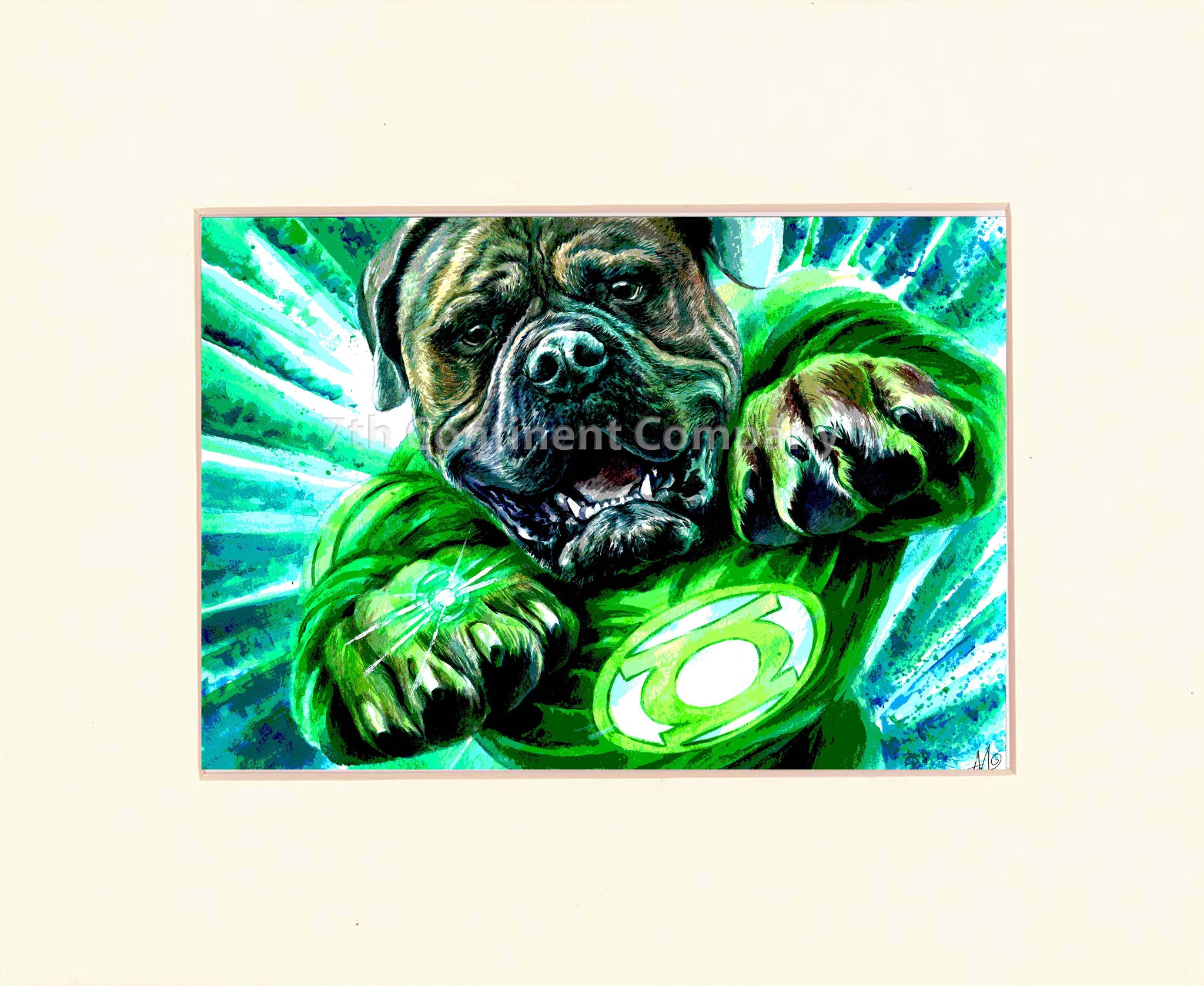 Green Lantern Art at 7th-continent-company.com - 7 CONTINENT COMPANY Sp. z o.o.