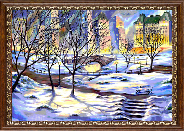 Central Park in Winter at 7th-continent-company.com - 7 CONTINENT COMPANY Sp. z o.o.
