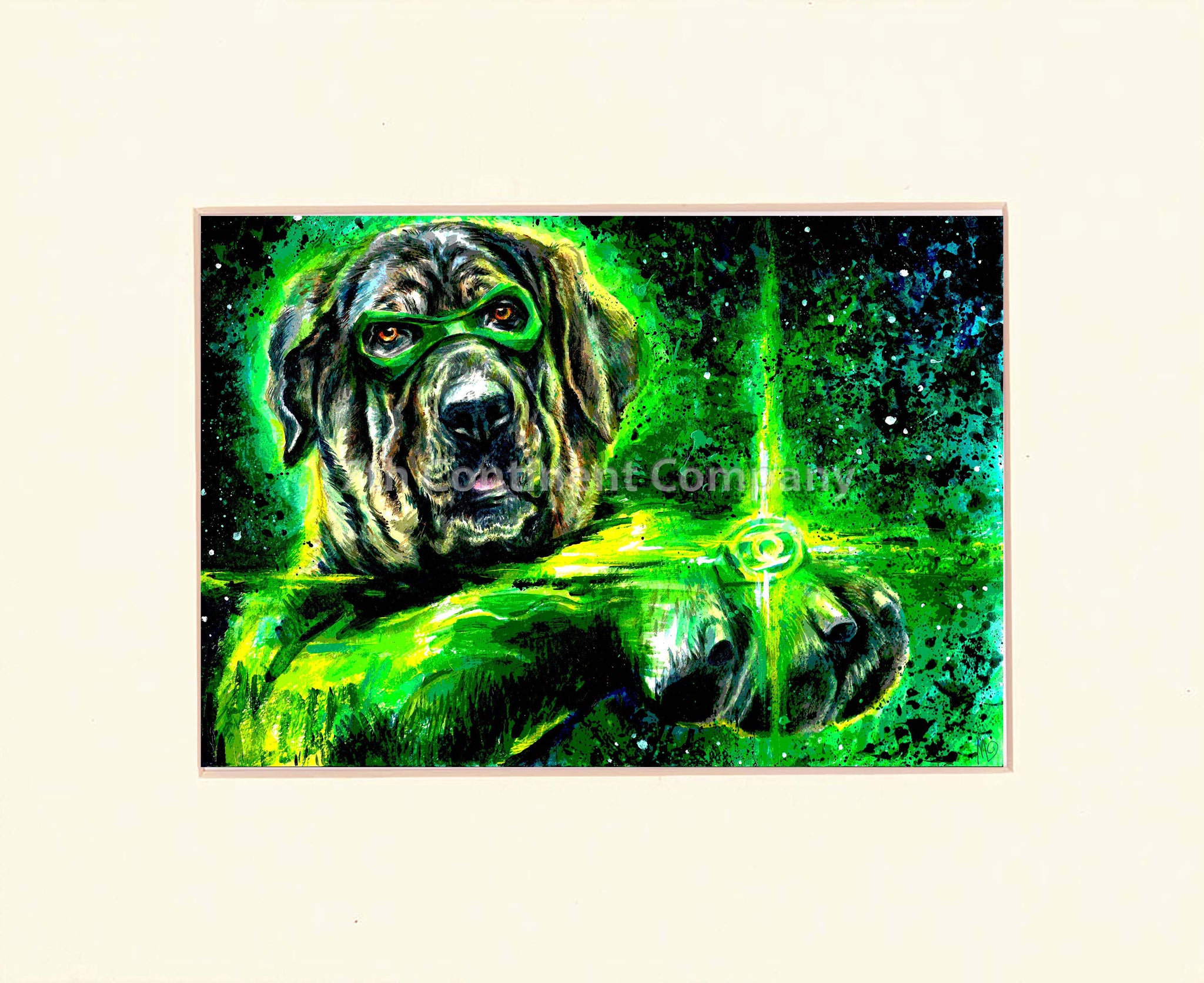 Green Lantern Dog at 7th-continent-company.com - 7 CONTINENT COMPANY Sp. z o.o.