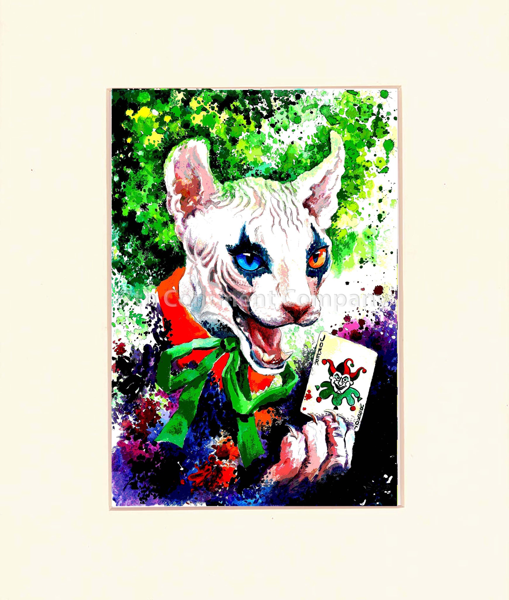 Joker Cat Art at 7th-continent-company.com - 7 CONTINENT COMPANY Sp. z o.o.